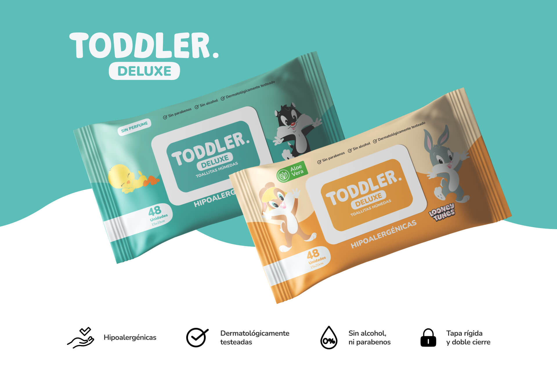 Toallitas húmedas Toddler deluxe