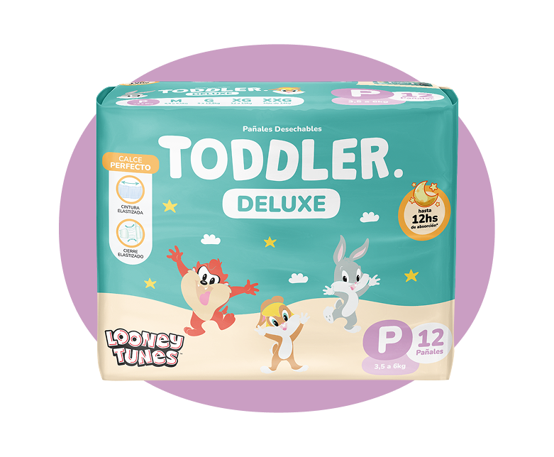 Pañales desechables toddler P